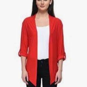 Sweaterworks Cardigan Red Size: Large